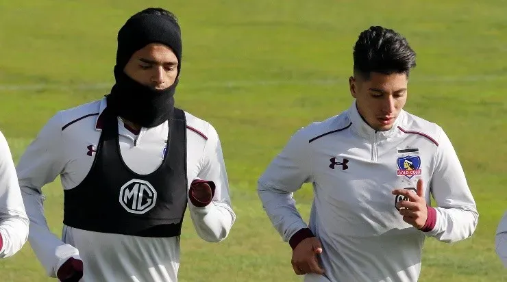 Campos y Véjar se van de Colo Colo después de su irregular paso por el club. Foto: Agencia Uno