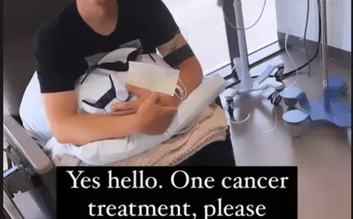 Las historias en que el vocalista y bajista de Blink-182, Mark Hoppus, reveló que tiene cáncer.(2)