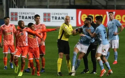 Dos expulsados en el O’Higgins vs Cobreloa por Copa Chile.
