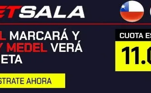Esta es la cuota especial de Betsala de cara al partido de Chile vs Paraguay por la Copa América. | Foto: Betsala.