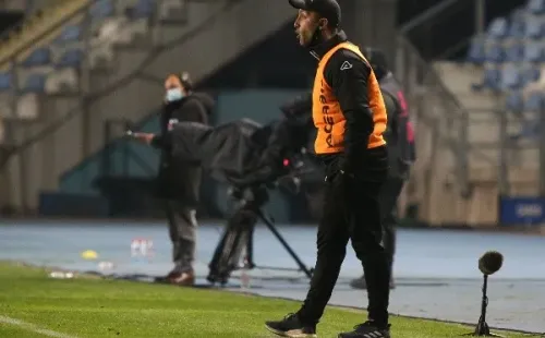 Bozán confía en dar vuelta la llave ante la U en Copa Chile. Foto: Agencia Uno