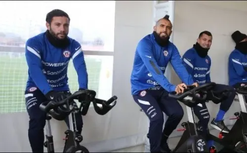 La Roja entrena duro en JPD con miras a la siguiente fase de Copa América.