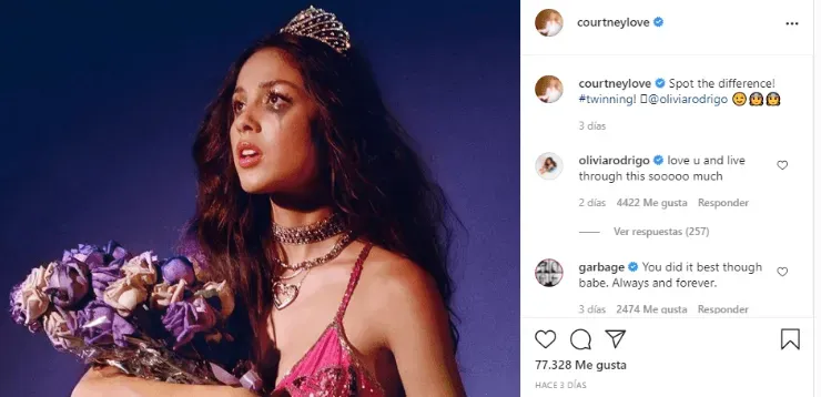 Courtney Love instagram