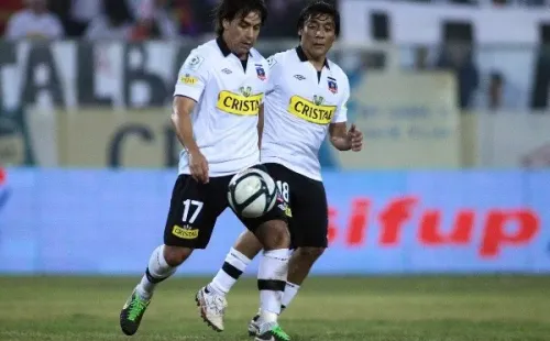 Sanhueza le ganó ocho Superclásicos a la U en los seis años en que estuvo en Colo Colo. Foto: Agencia Uno.