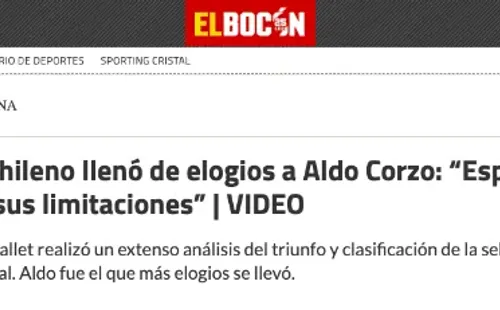 Así destacó El Bocón a Jean Pierre Bonvallet