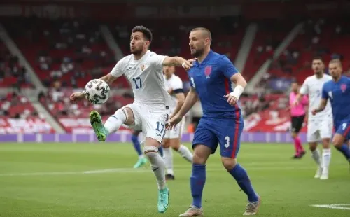 Luke Shaw ha hecho una buena Euro pese a la opinión de Mou (Getty Images)