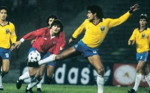 Chile derrotó en Córdoba a Brasil en 1987 por 4-0, la mayor goleada histórica de la Roja ante el Scratch. Foto: Archivo.