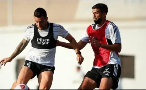 Amor entrena duro para ganarse la titularidad en Colo Colo.