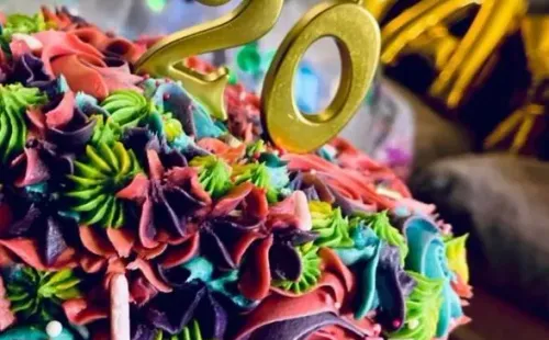 Las historias que Giuliana Sotela le dedicó al festejo de Constanza Ríos.(2)