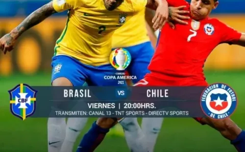 Chile buscará romper las estadísticas y derrotar a Brasil en cuartos de Copa América. (Imagen: Redgol)