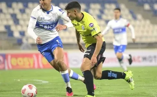 Oroz fue la gran figura de Deportes Iquique ante Universidad Católica. Foto: D. Iquique