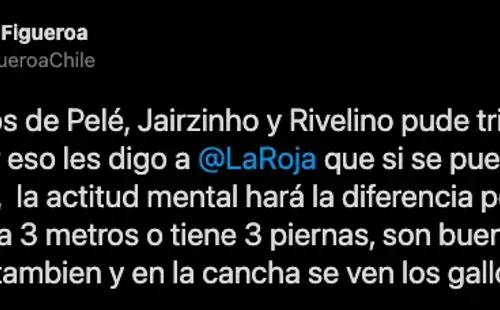 El mensaje de Elías Figueroa al plantel de la Roja.