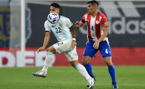 Balbuena está entre el Betis y el Dínamo de Moscú. Hoy tiene la cabeza puesta en Paraguay en la Copa América. Foto: Getty.