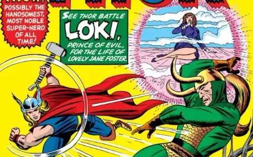 Loki en los cómics de la Era Dorada de Marvel.