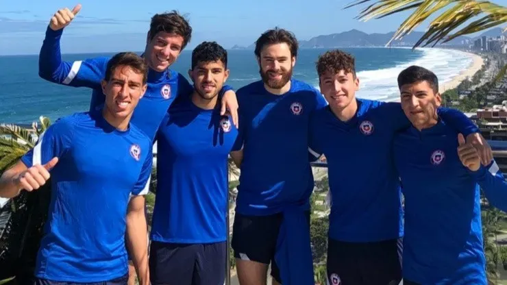 La patrulla juvenil de la selección chilena en Brasil