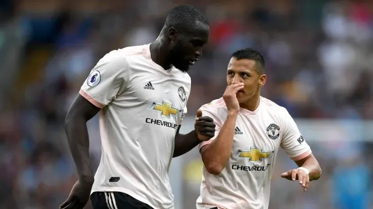 Romelu Lukaku y Alexis Sánchez en el Manchester United