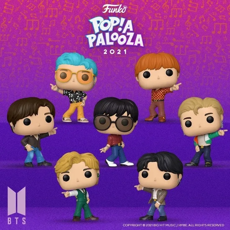 Los nuevo Funko Pop musicales: BTS.
