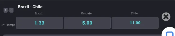 Las cuotas para que te la juegues, con toda la fe, por Chile y Brasil en los cuartos de final de la Copa América 2021. | Foto: Coolbet.