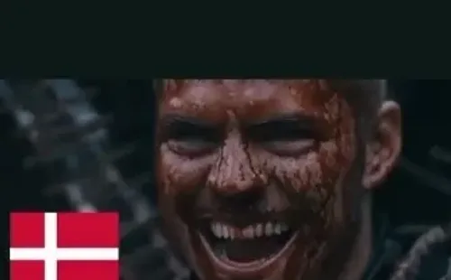 Ivar the Boneless le dio su apoyo a los daneses en la Eurocopa.