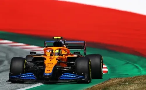 Lando Norris sorprendió a todos y este domingo largará desde la P2. (Foto: Getty)