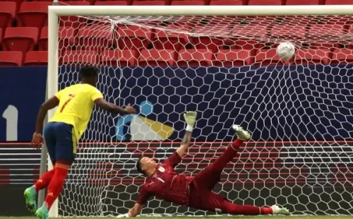 Colombia venció 4-2 a Uruguay en la tanda de penales (Getty Images)