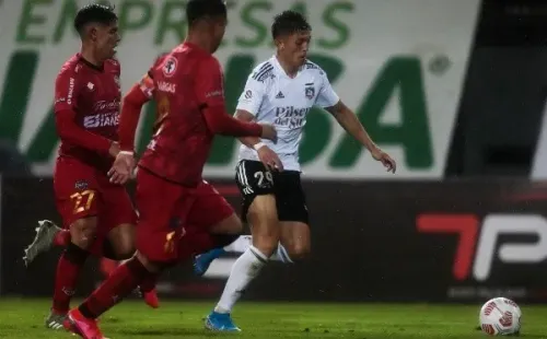 Felipe Fritz apenas sumó minutos en Colo Colo. Foto: Agencia Uno