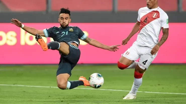 Nicolás González, delantero de la selección argentina
