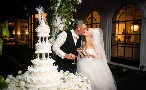 La publicaciones de Gwen Stefani sobre su matrimonio con Blake Shelton.(3)
