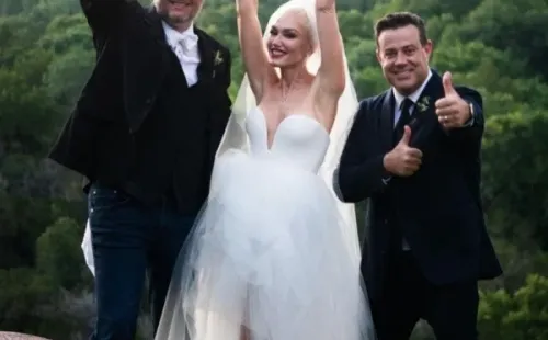 La publicaciones de Gwen Stefani sobre su matrimonio con Blake Shelton.(6)