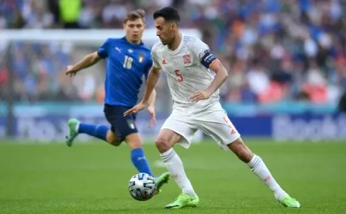 Sergio Busquets se quedó con la sensación de que España fue más que Italia (Getty Images)