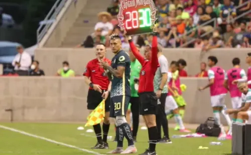 Nicolás Castillo volvió a la cancha tras casi un año y medio de pesadilla y tuvo emotivo diálogo con el América.
