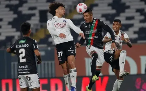 Maxi Falcón estará mañana ante Palestino en La Cisterna por Copa Chile. Foto: Agencia Uno.
