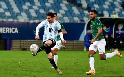 Messi es la gran esperanza de gol de Argentina para la final contra Brasil. Foto: Getty