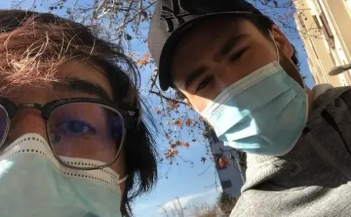 Big Ben paseó por las cercanía de Plaza Italia.