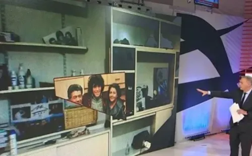 Imágenes de la casa de Maradona.Foto: TN