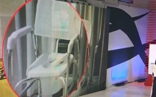 Una de las sillas que usaba Maradona en la casa:Foto: TN