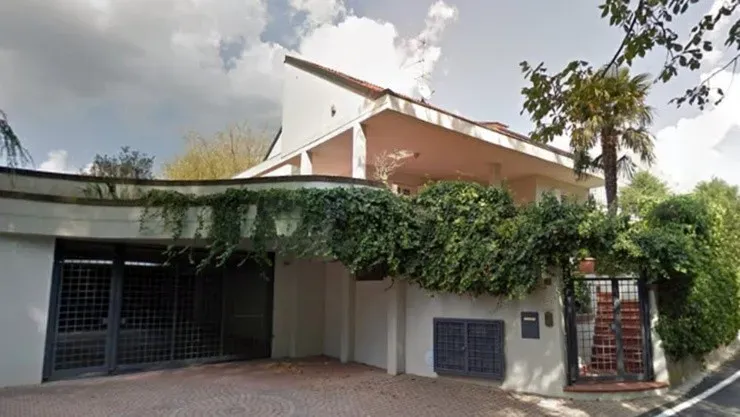 La casa de Arturo Vidal en Moncalieri cuando jugaba en la Juventus