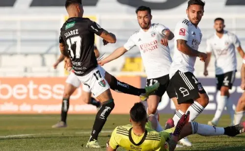 A pesar del gran partido de Brayan Cortés, un error suyo en el minuto 88′ mantiene viva la serie ante Palestino. (Foto: Agencia Uno)