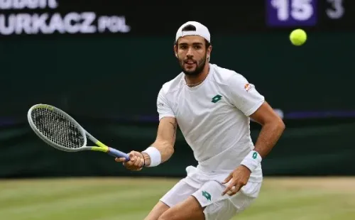 Berrettini será el rival de Djokovic en la final de Wimbledon. Foto: Getty