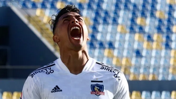 Iván Morales, delantero y goleador de Colo Colo