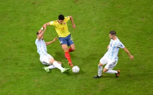 Díaz fue la figura de Colombia en la Copa América. Foto: Getty