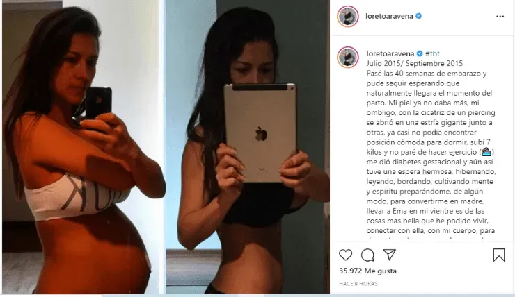 Loreto Aravena Instagram