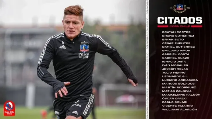 Colo Colo se enfrenta a Palestino por Copa Chile en el estadio Monumental
