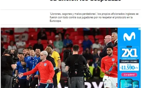 Así tituló el diario Mediotiempo.