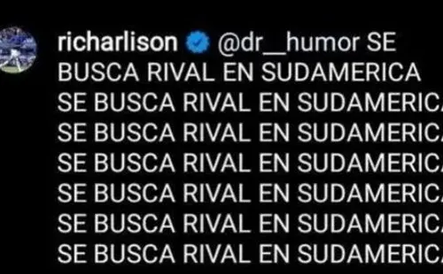 Las palabras de Richarlison le salieron por la culata tras perder la final con Argentina.