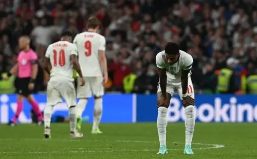 Rashford fue el primero en fallar un penal ante Italia. Foto: Getty Images