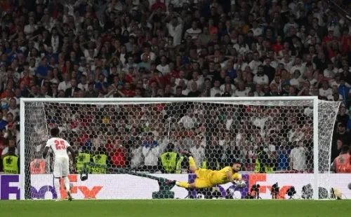 Donnarumma contuvo dos penales y le dio el título a Italia. Foto: Getty Images