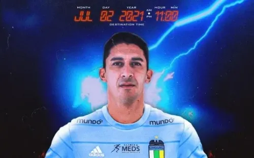 Pedro Pablo Hernández fue anunciado en O’Higgins a lo Volver al Futuro