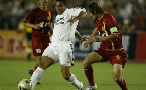 Ronaldo el Fenómeno también recibió su palito de Florentino Pérez, al ser catalogado como “jeta”