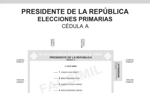 Papeleta Chile Vamos